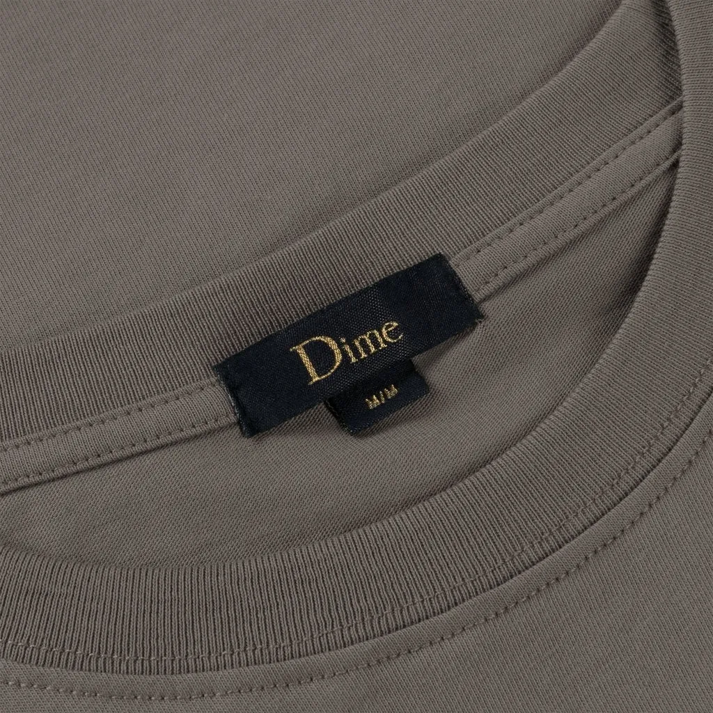 Dime  |Unisex Street Style Plain Cotton Short Sleeves Logo