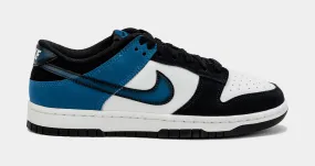 Dunk Low Industrial Blue - Men's Lifestyle Shoes (Black/Blue) with Free Shipping