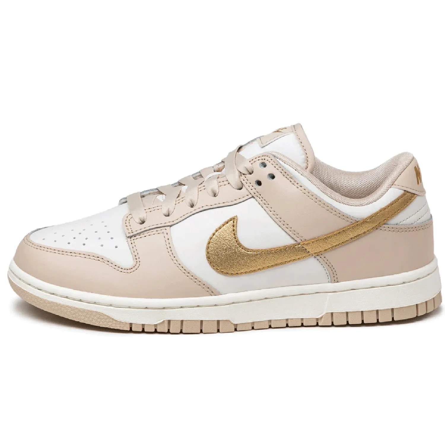 Dunk Low Phantom Metallic Gold shoes