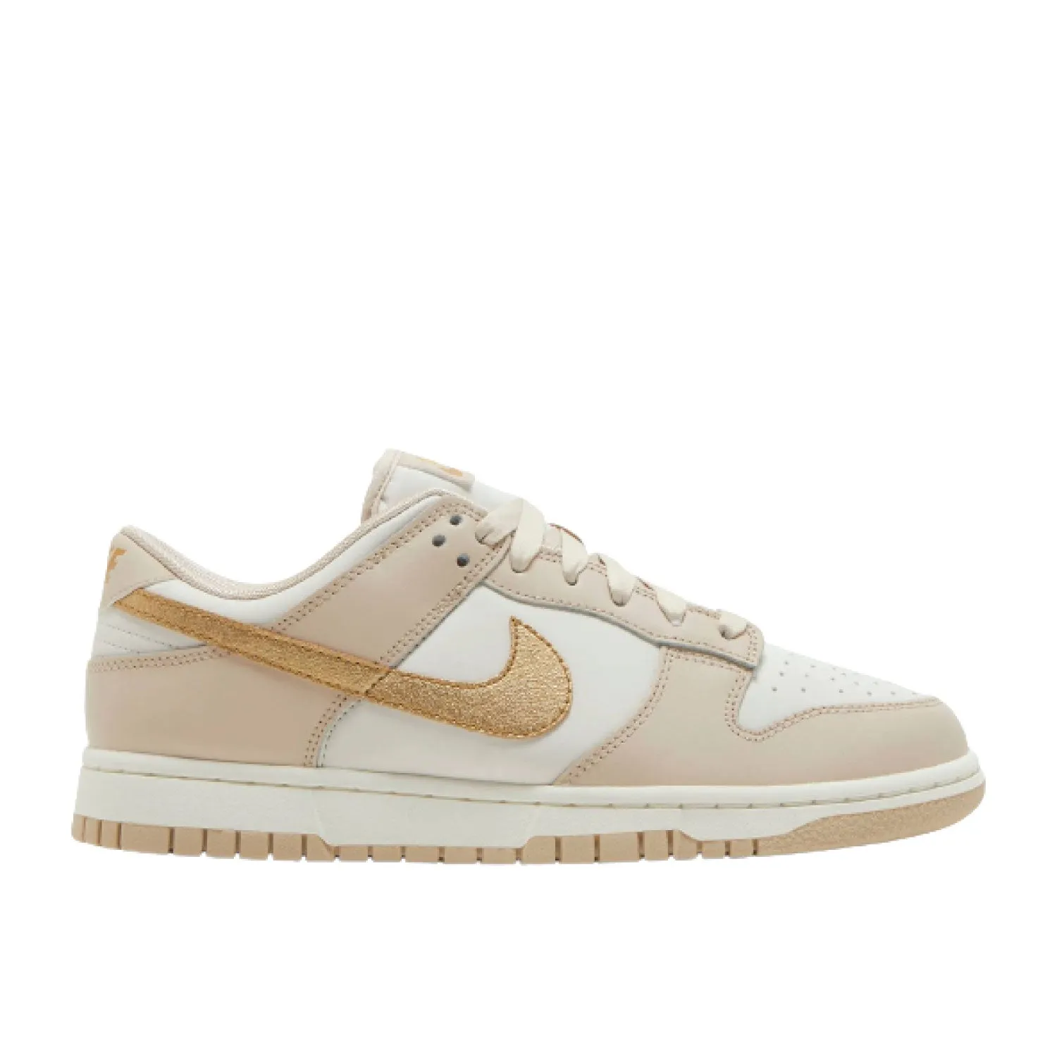 Dunk Low Phantom Metallic Gold shoes