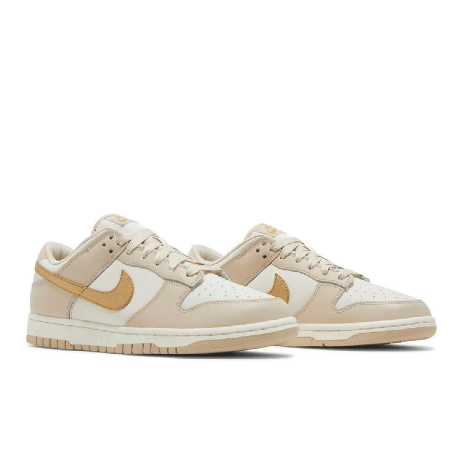 Dunk Low Phantom Metallic Gold shoes