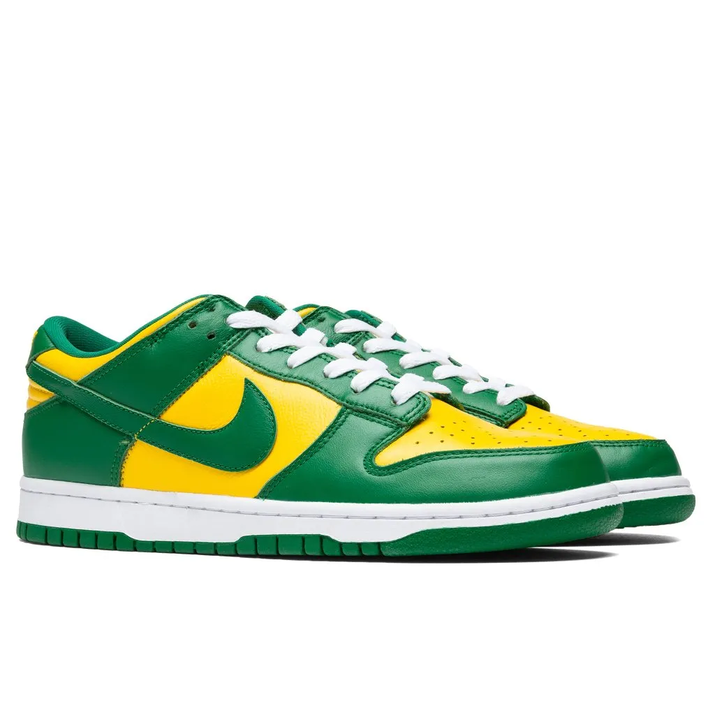 Dunk Low SP Brazil, Varsity Maize, Pine Green