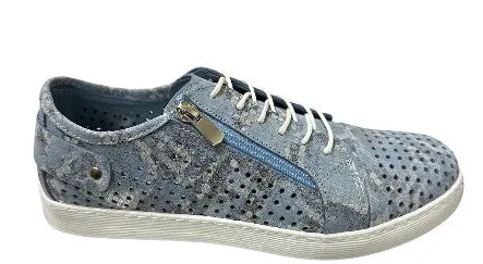 Eg17 Denim Lace Up Soft Hole Upper