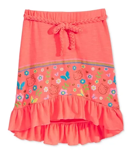 Evy Of California Girls Hello Kitty Hi-Lo High-Low Skirt