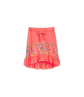 Evy Of California Girls Hello Kitty Hi-Lo High-Low Skirt