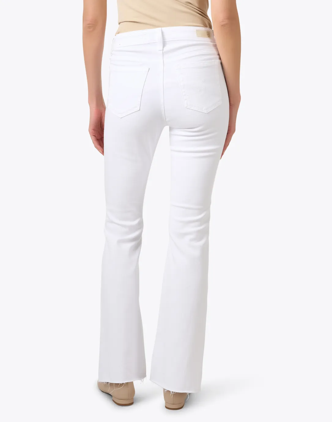 Farrah White Bootcut Jean