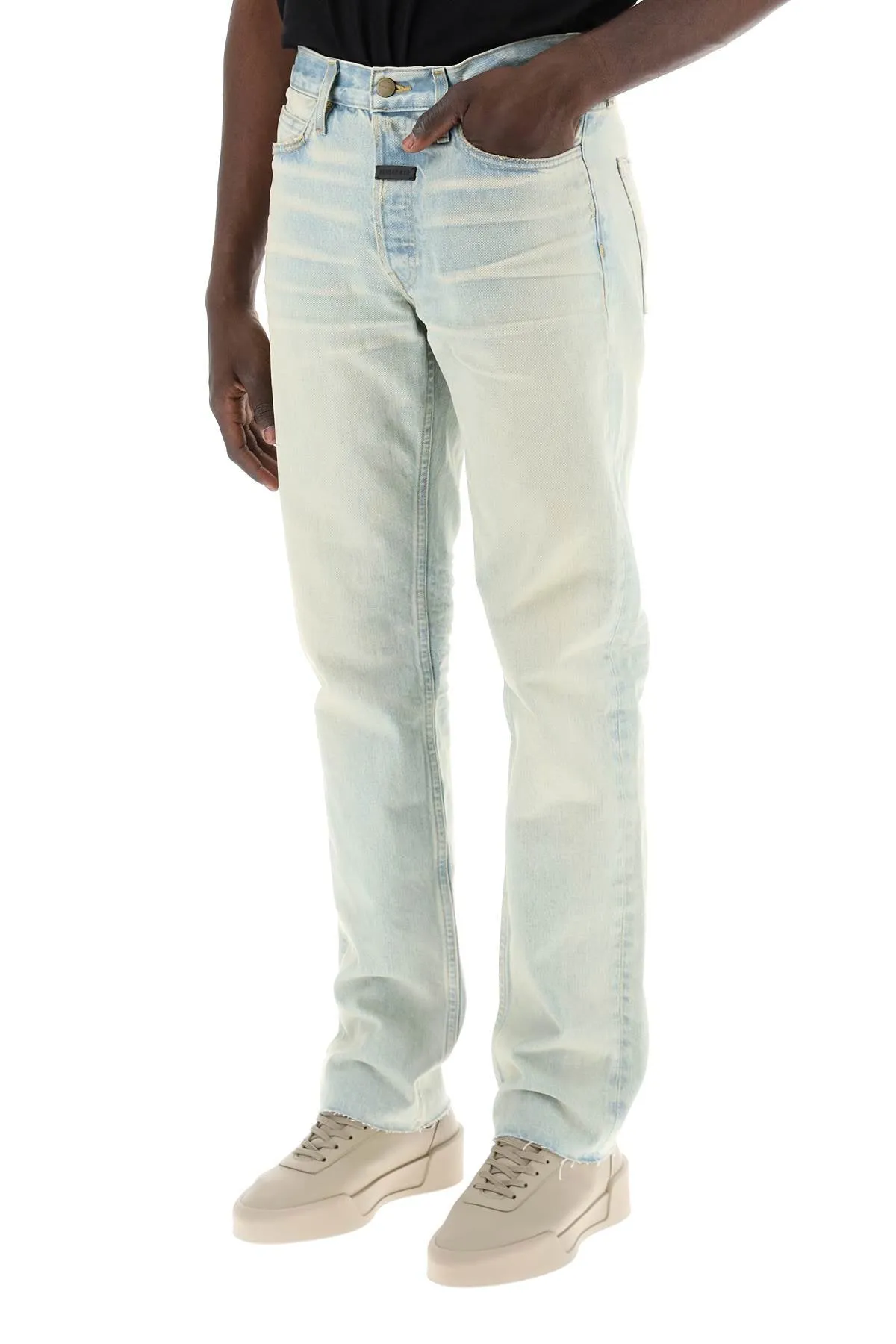 FEAR OF GOD Blue Cotton Jeans for Men - SS24 Collection