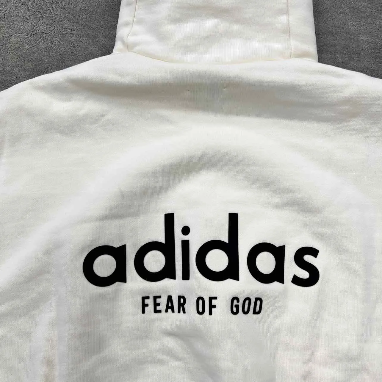 Fear of God Hoodie ATHLETICS Cream Used Size S