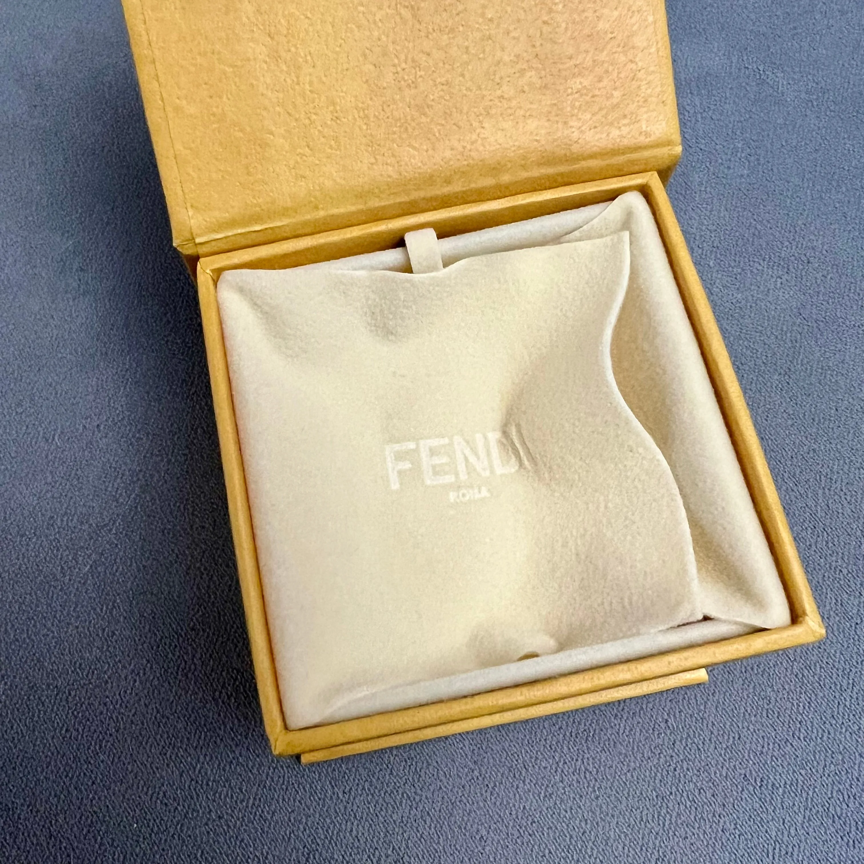 FENDI Jewelry Box - 2.75x2.60x2.25 inches