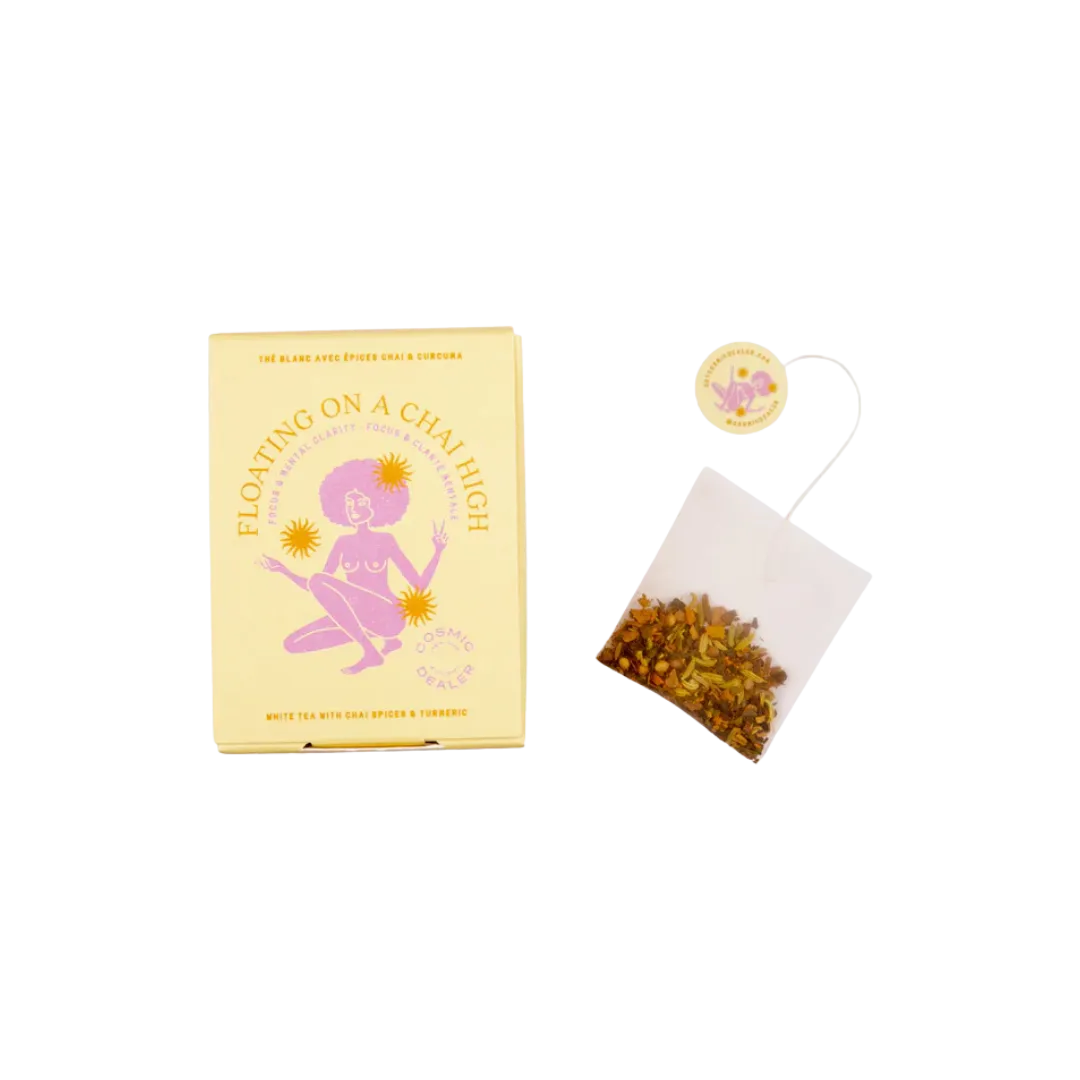 Focus & Mental Clarity - White Chai & Tumeric | Herbal Tea Sachets