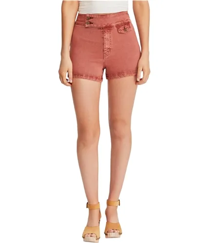 Free People Womens Sammi Retro Casual Denim Shorts