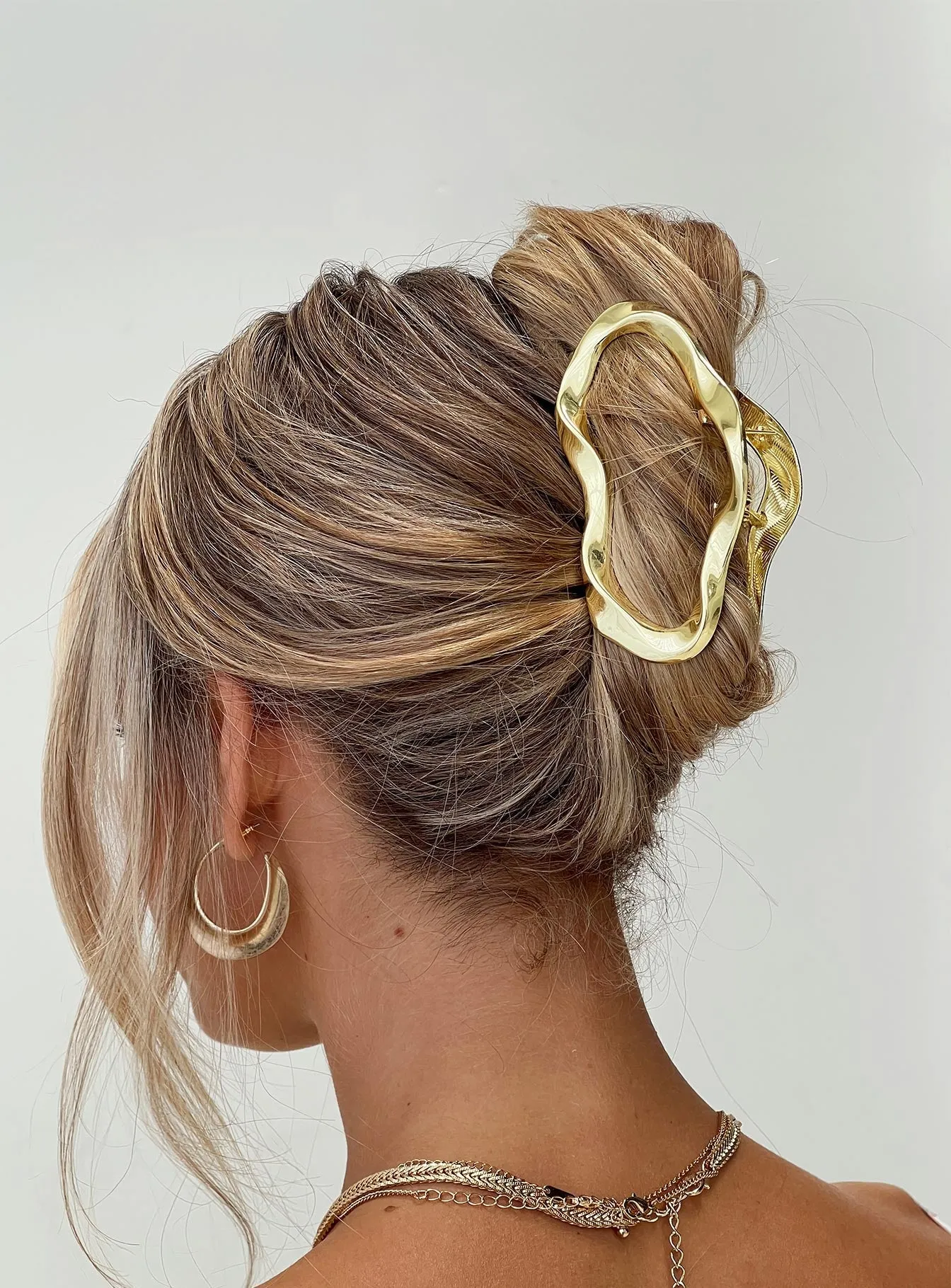 Gold Hair Clip - Take It Off