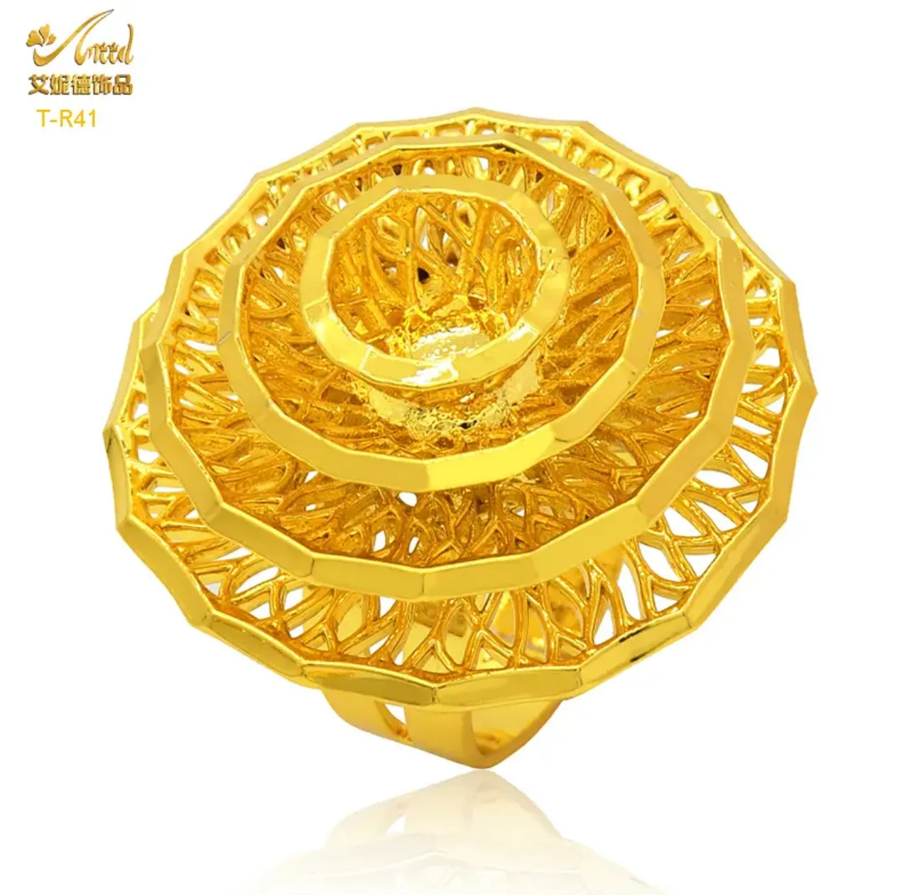 Gold Plated Women's Finger Ring S4854195