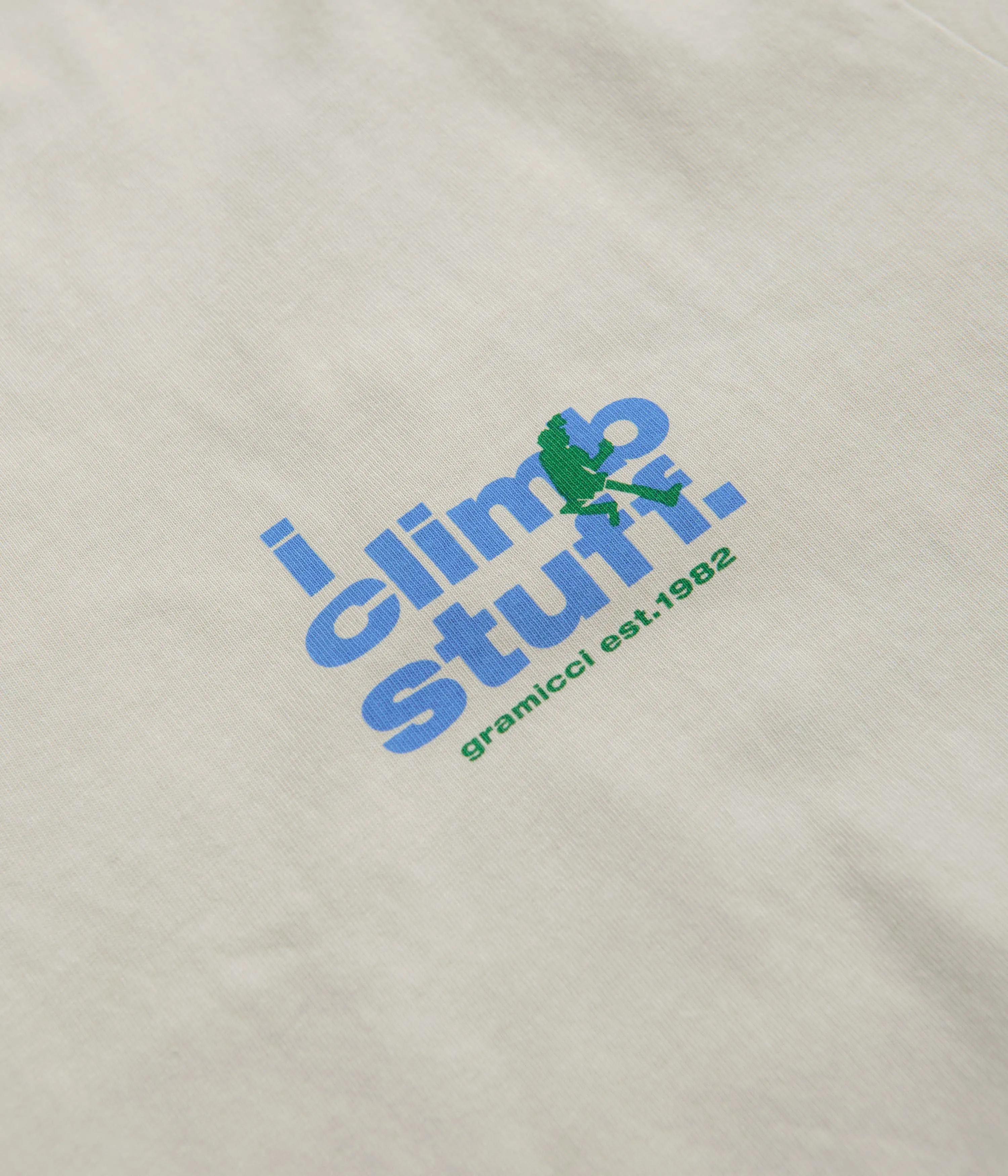 Gramicci I Climb Stuff T-Shirt - Sand Pigment