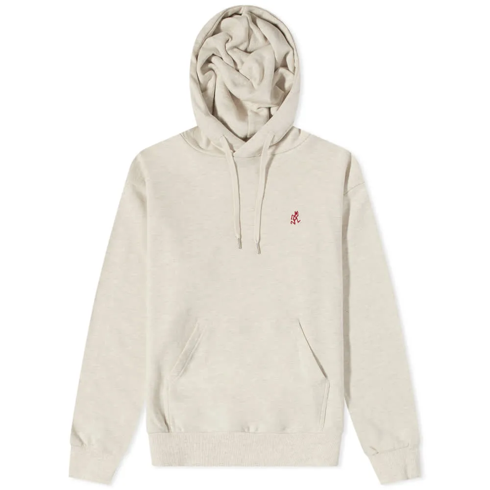 Gramicci Logo Popover HoodieOatmeal