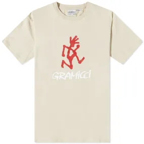 Gramicci Logo TeeSmoke Beige