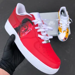 Hand Painted Mac Miller Air Force 1's - Limited Edition