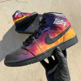 Hand Painted The Valley Air Jordan 1 Mid