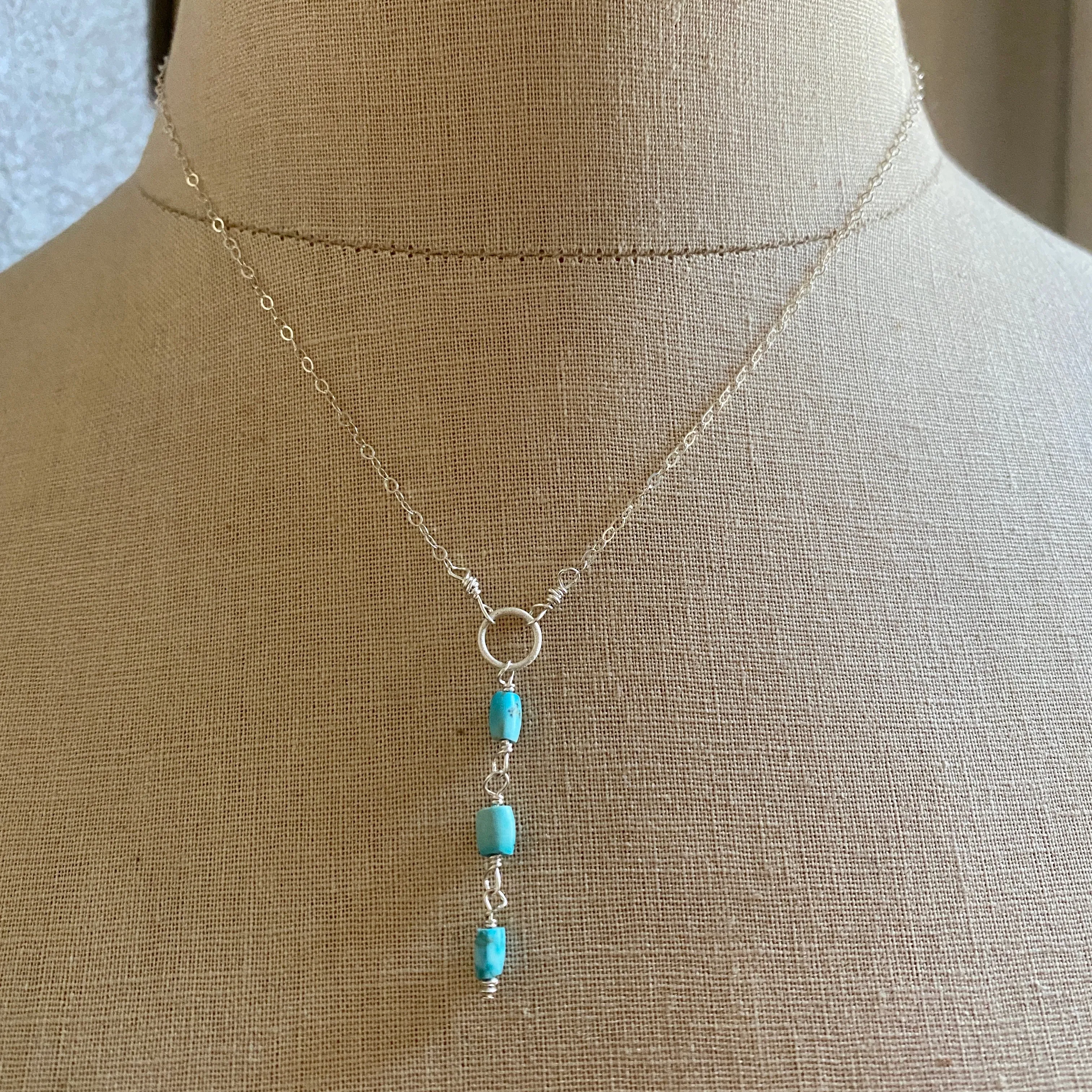 Handcrafted Afghan Turquoise Necklace for Sale