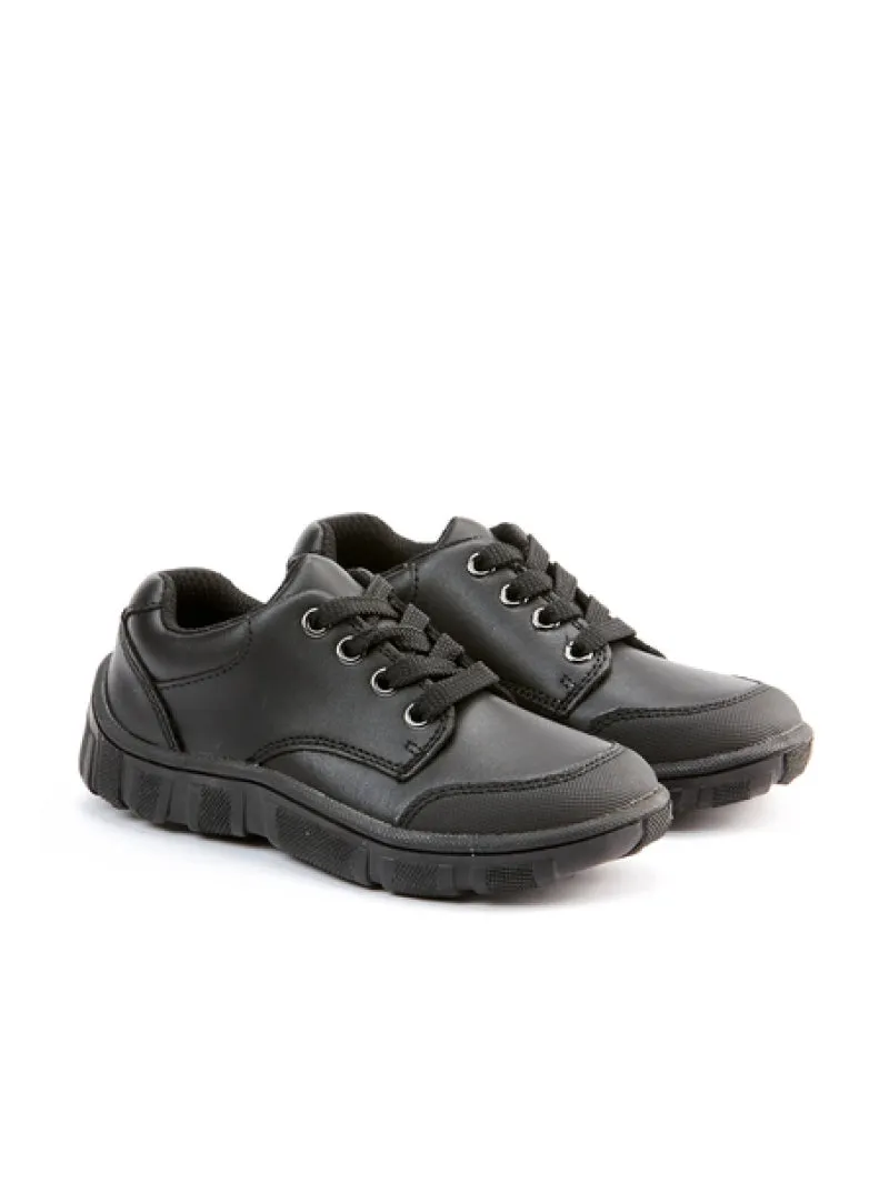 Harrison Davey Lace Up School Shoe