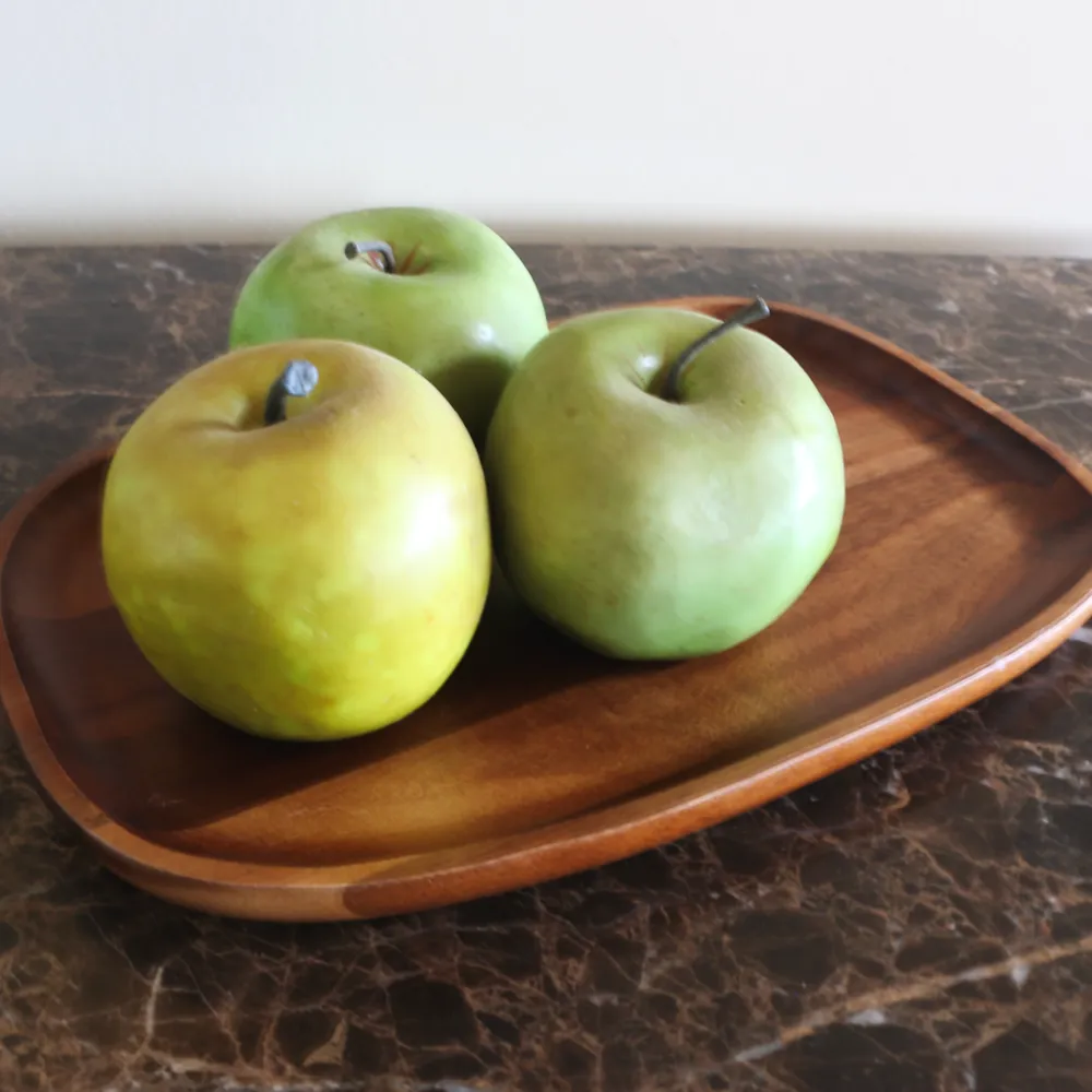 Hawaiian Koa Wood Plate - 12 x 8