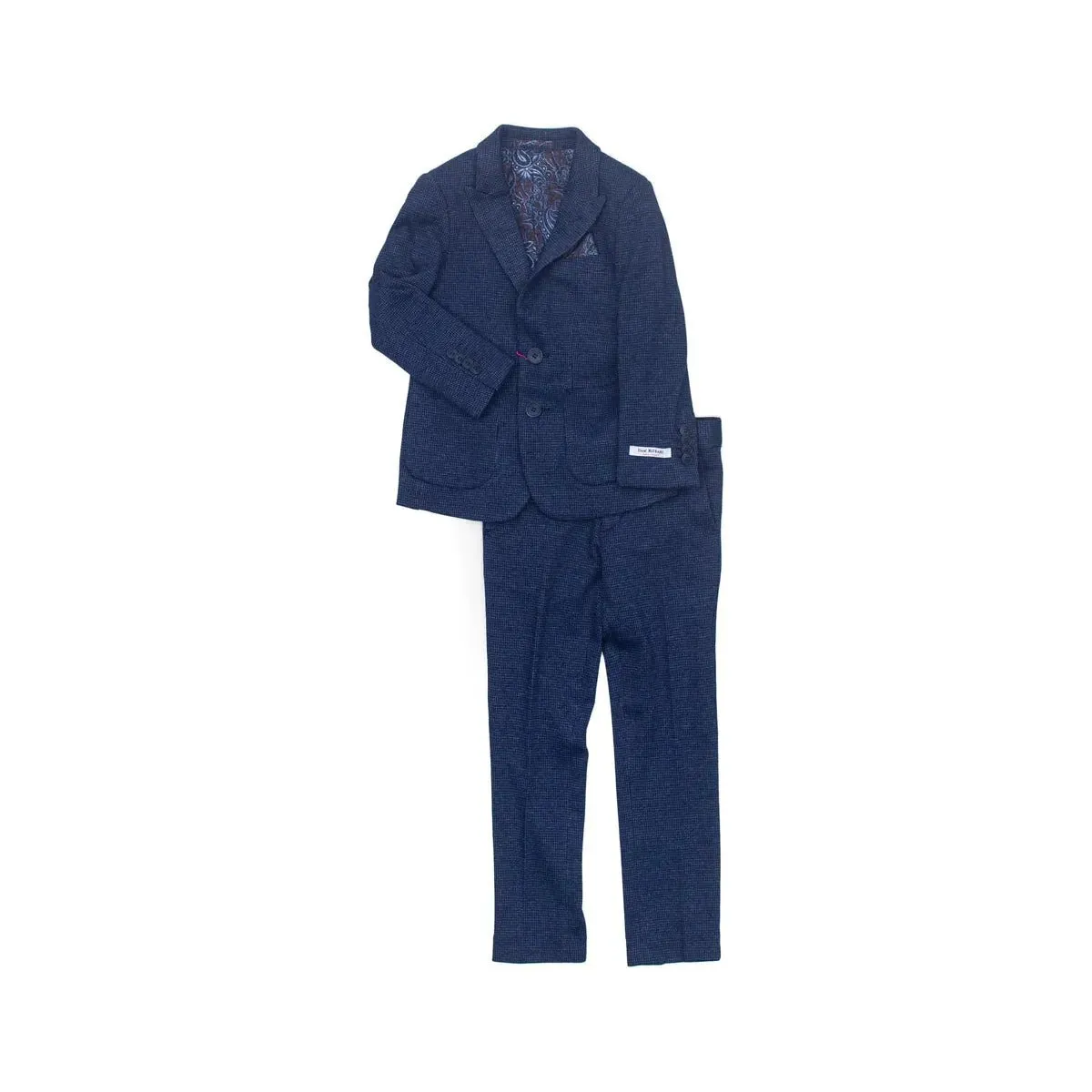 Isaac Mizrahi Boy's Suit - Houndstooth | Affordable Price | Trendy Fashion | Limited Stock Available