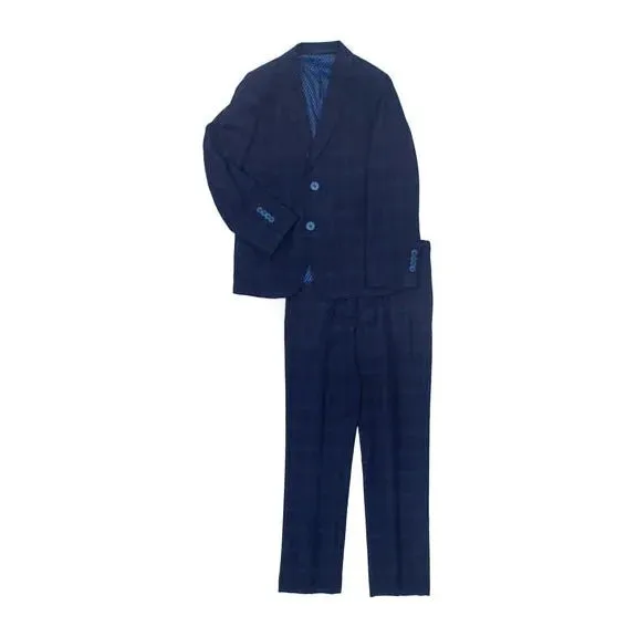 Isaac Mizrahi Plaid Suit for Boys.