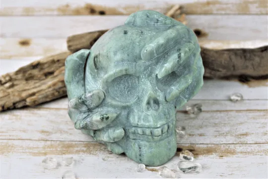 Jade Skull Carving for Sale - Shop Now