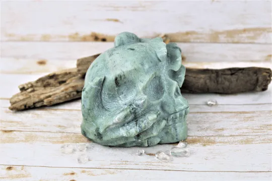 Jade Skull Carving for Sale - Shop Now