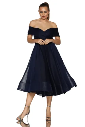 JADORE Oliver Dress - Navy, $349.