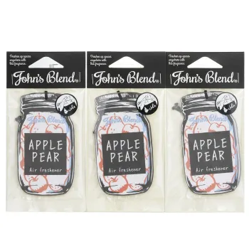 John's Blend Air Freshener - Apple Pear 3pcs -4%