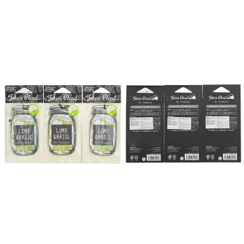 John's Blend Air Freshener - Lime & Basil 3pcs -4%