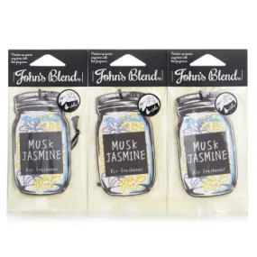 John's Blend Air Freshener - Musk Jasmine 3pcs -4%