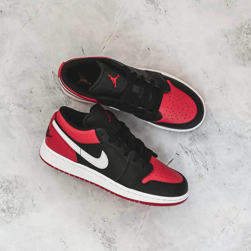 Jordan 1 Low Alternate Bred Toe sneakers - GS