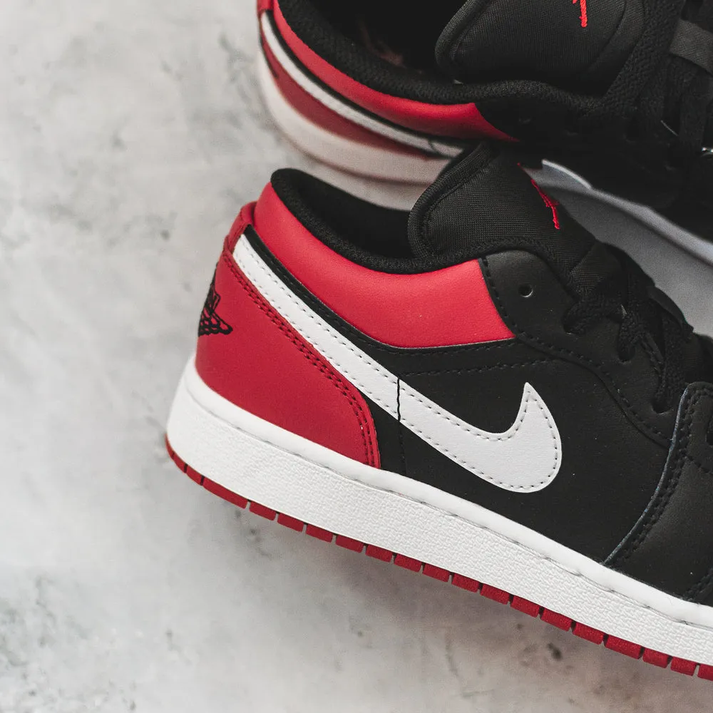 Jordan 1 Low Alternate Bred Toe sneakers - GS