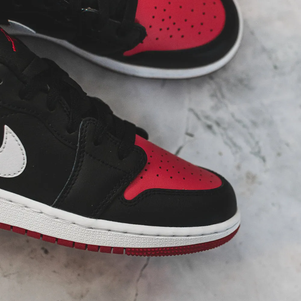 Jordan 1 Low Alternate Bred Toe sneakers - GS