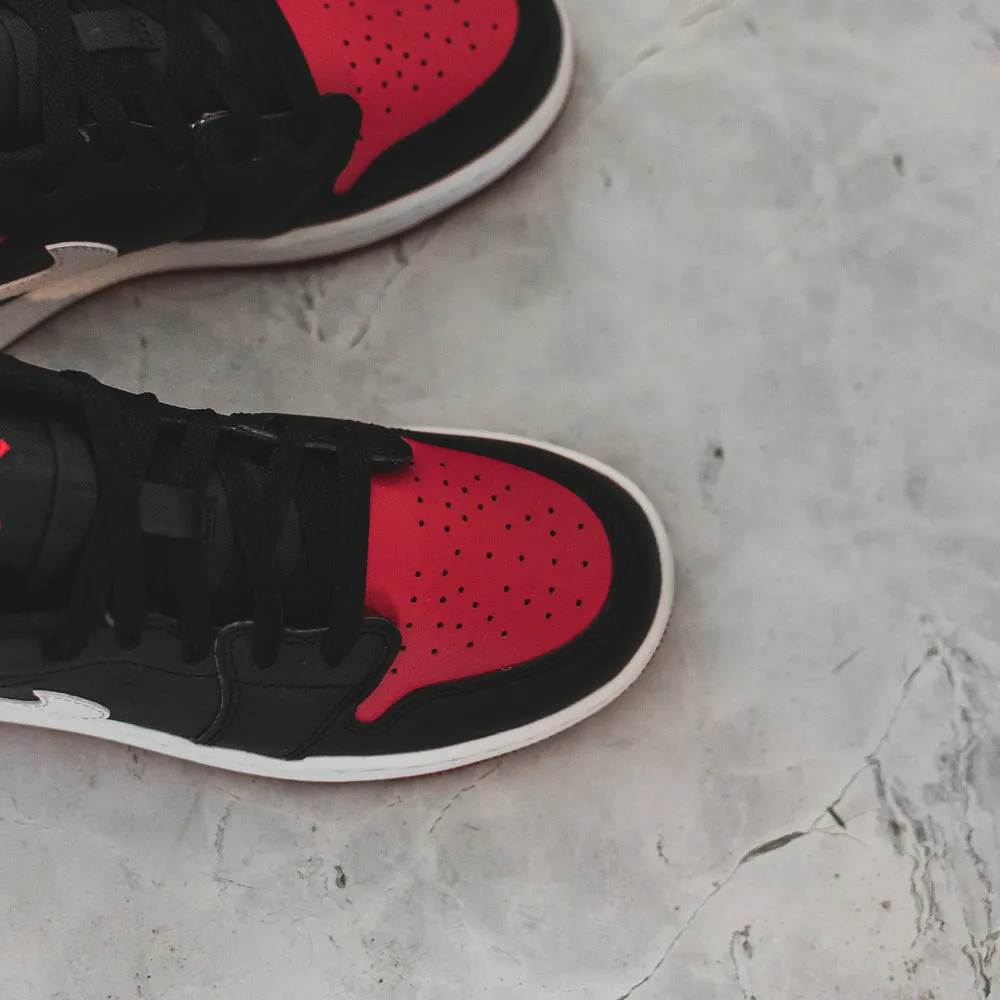 Jordan 1 Low Alternate Bred Toe sneakers - GS