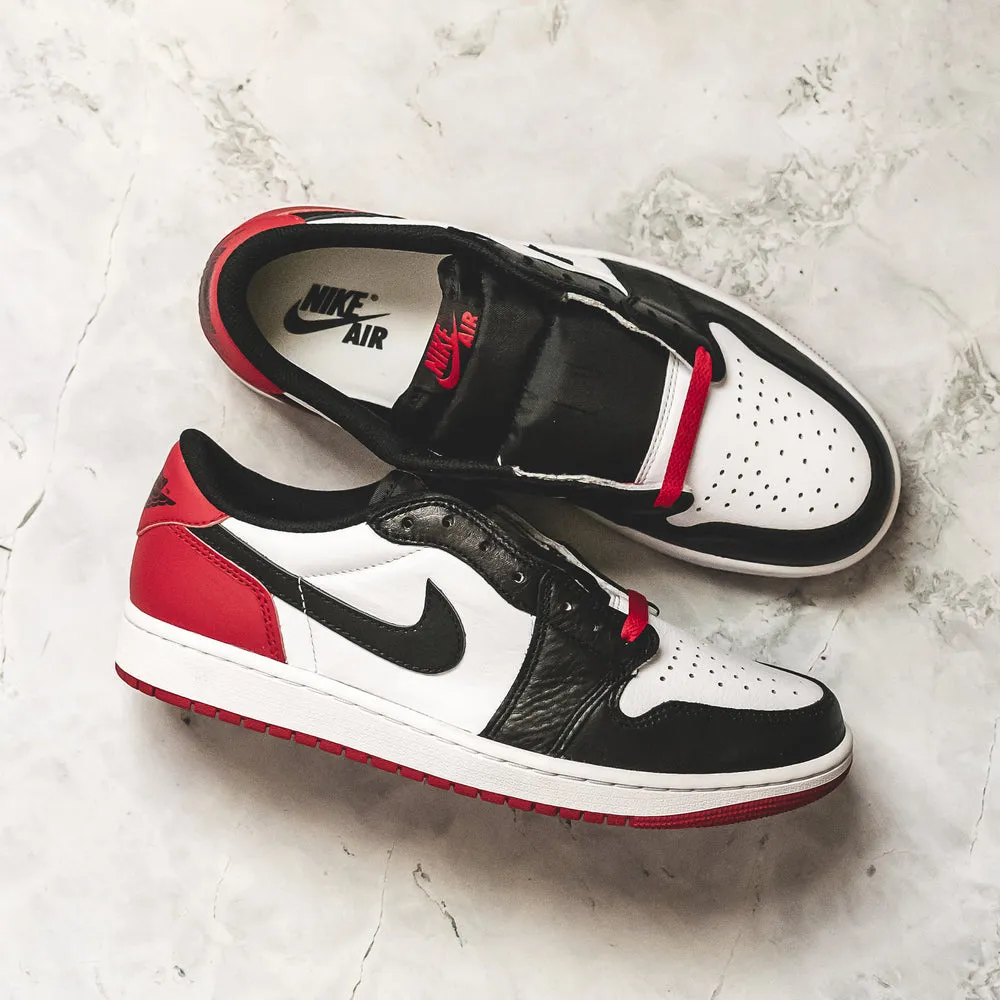 Jordan 1 Low Black Toe Originals