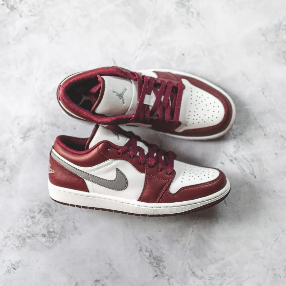 Jordan 1 Low Bordeaux shoes