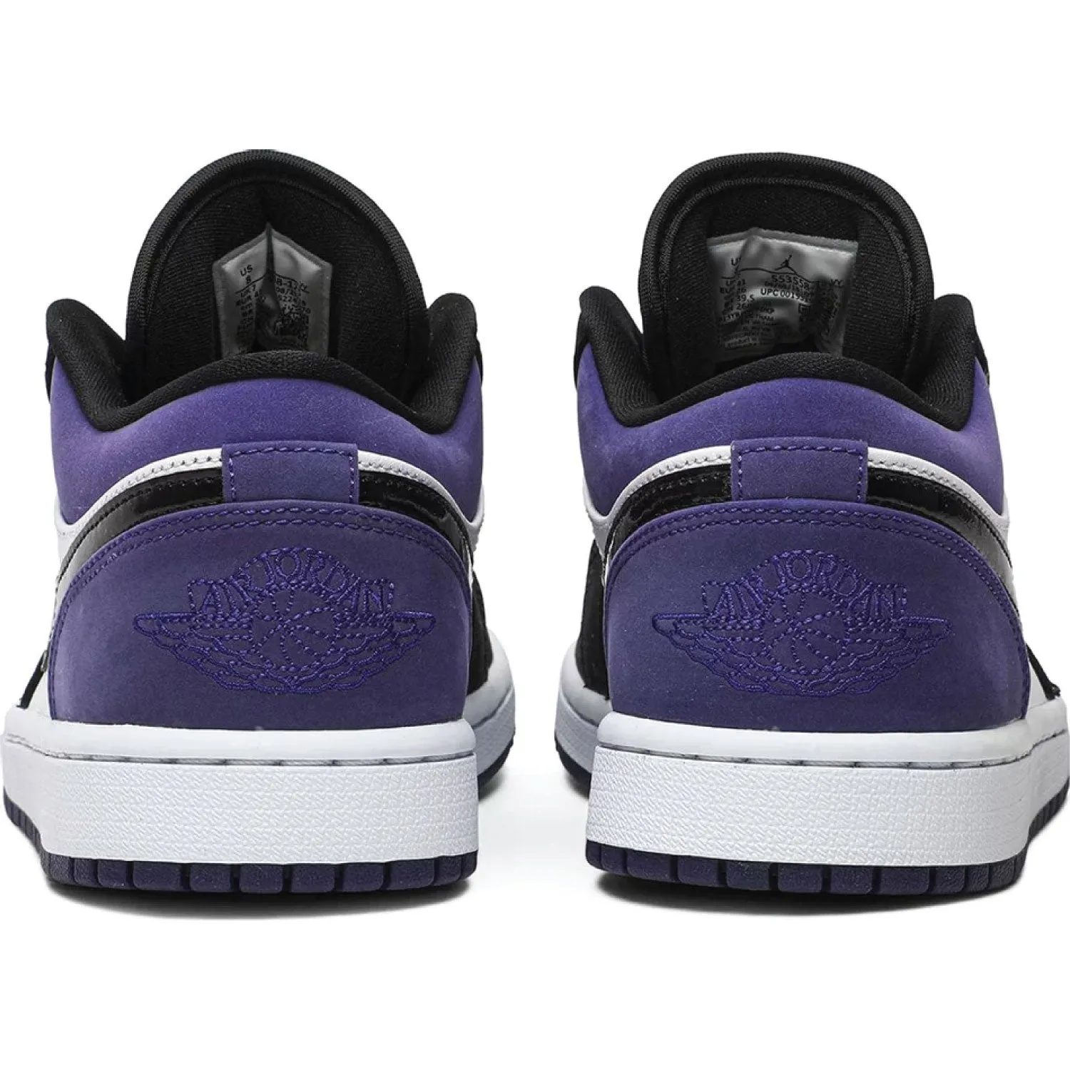 Jordan 1 low court purple