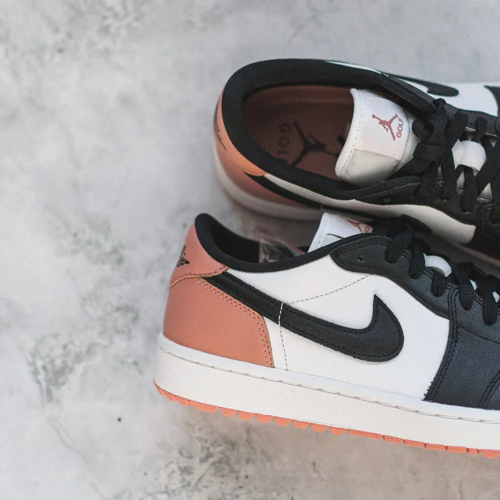 Jordan 1 Low Golf Rust Pink