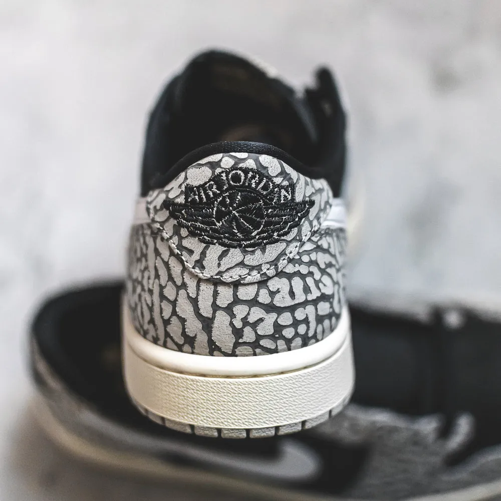 Jordan 1 Low OG Black Cement-Sneaker.