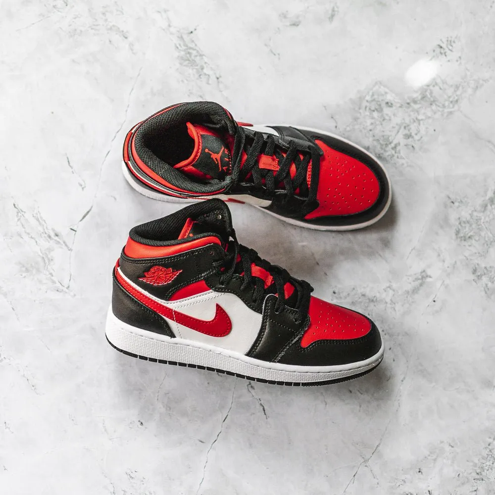 Jordan 1 Mid Bred Toe GS