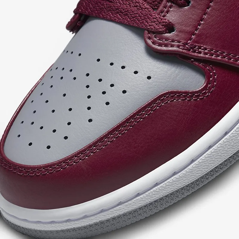 Jordan 1 Mid Cherrywood Red - Shop now, limited stock available!