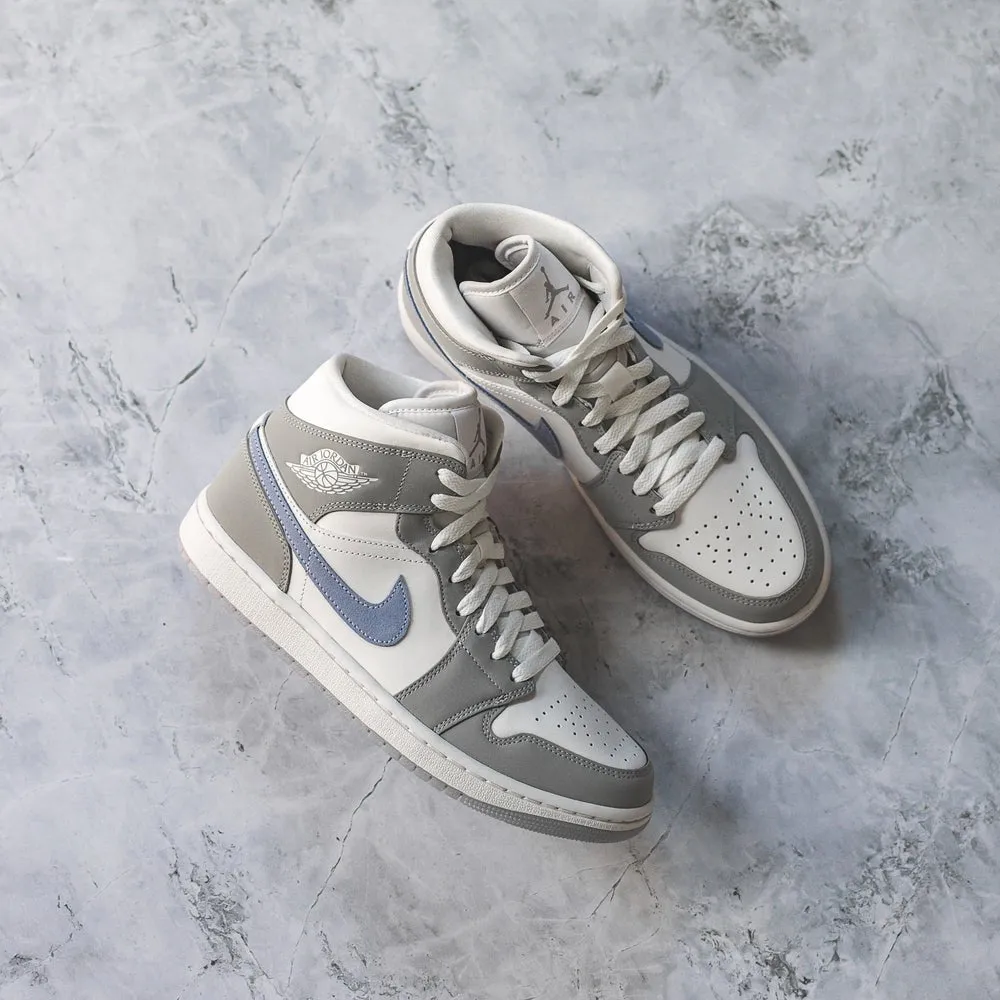 Jordan 1 Mid Gray Aluminum (W)