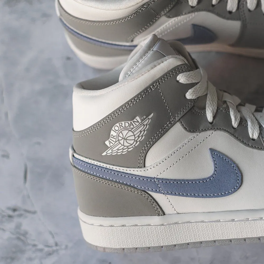 Jordan 1 Mid Gray Aluminum (W)