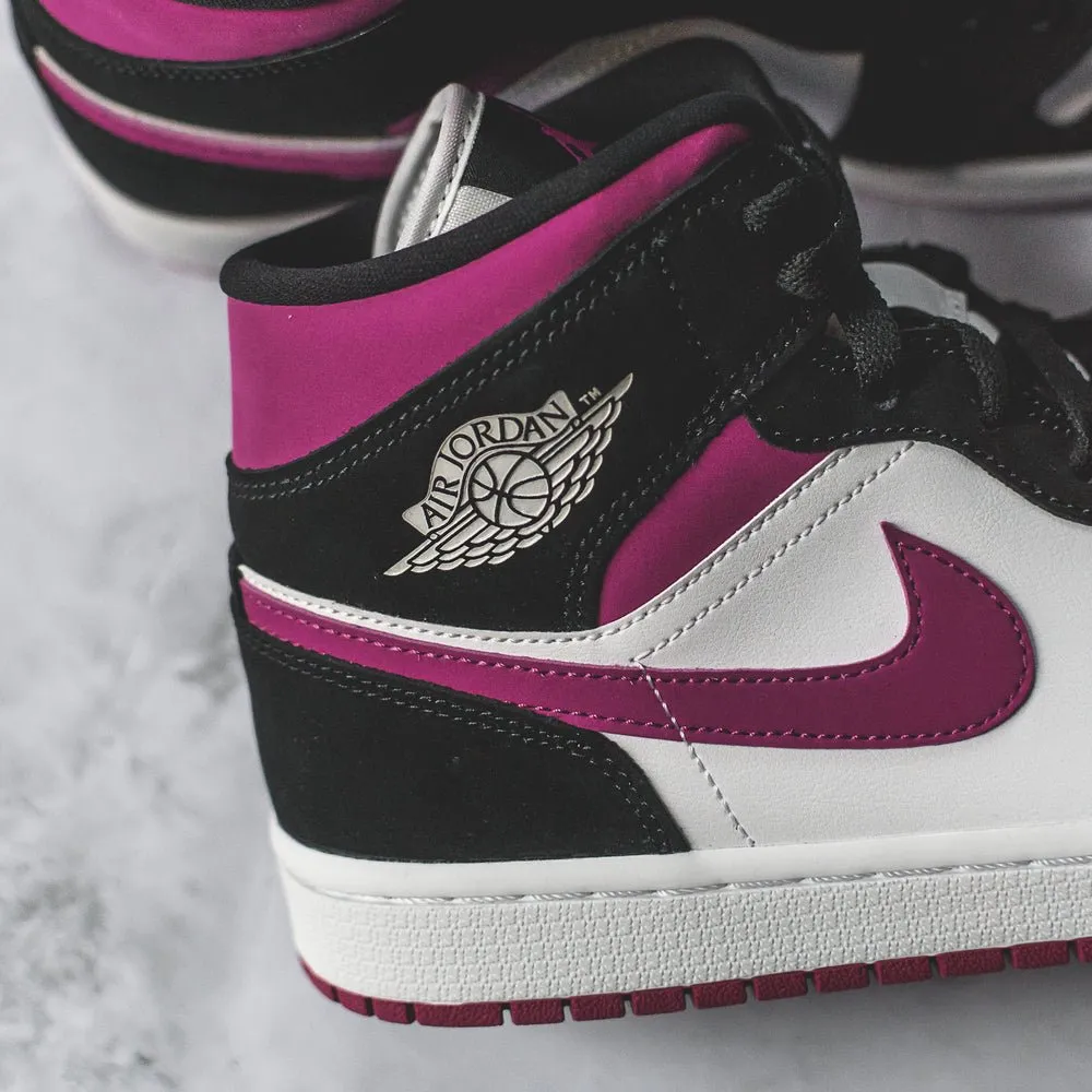 Jordan 1 Mid Magenta Women's Shoes