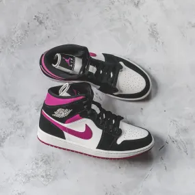 Jordan 1 Mid Magenta Women's Shoes