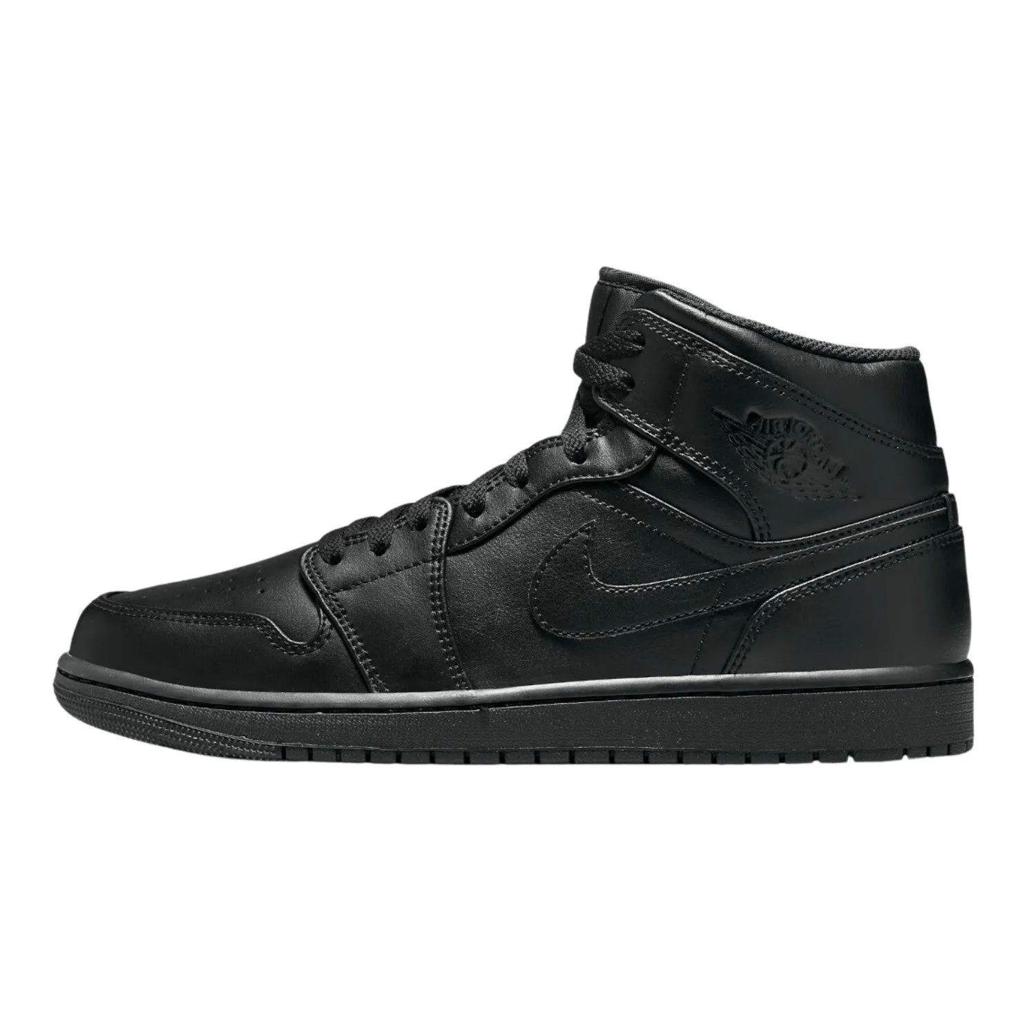 Jordan 1 Mid Men's shoes - Black / Red - Order Now - Limited Stock!