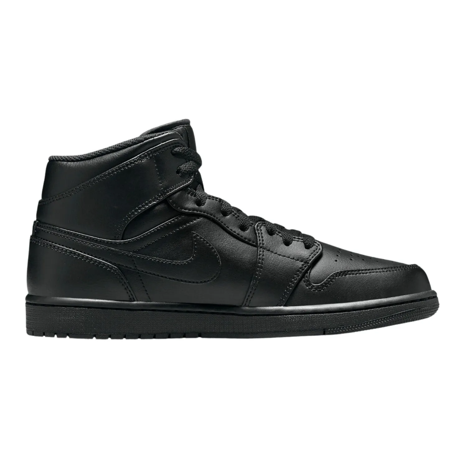 Jordan 1 Mid Men's shoes - Black / Red - Order Now - Limited Stock!